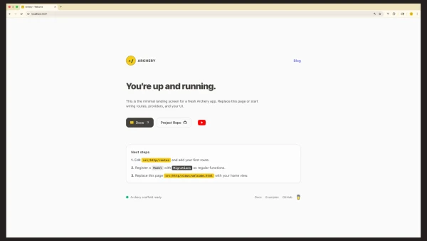 Getting Started With Archery